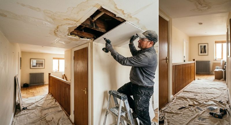 Ceiling Leak Repair Service in Santa Rosa, CA