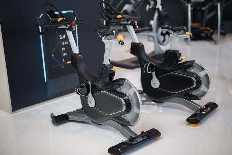 Completed Stationary Bike Installation